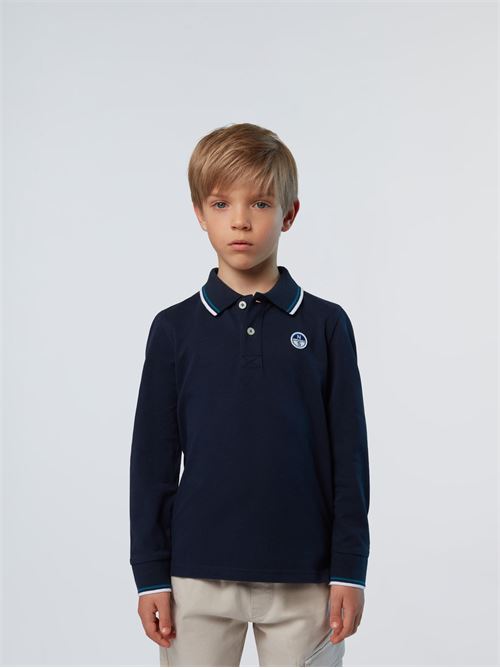 POLO LONG SLEEVE W/LOGO NORTH SAILS | 795085/802